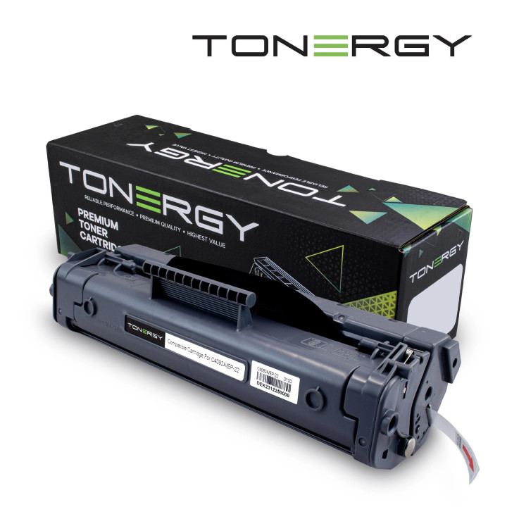 Съвместима тонер касета Tonergy HP 92A C4092A Canon EP-22 Black, 2.5k - TONERGY-C4092A/EP-22