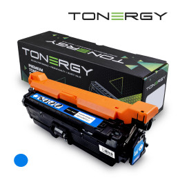 Съвместима тонер касета Tonergy HP 504A CE251A Canon 2644B002AA CRG-723 Cyan, 7K - TONERGY-CE251X/CRG-723