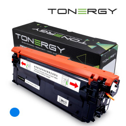 Съвместима тонер касета Tonergy HP 508X CF361X Cyan, High Capacity 9.5k - TONERGY-CF361X