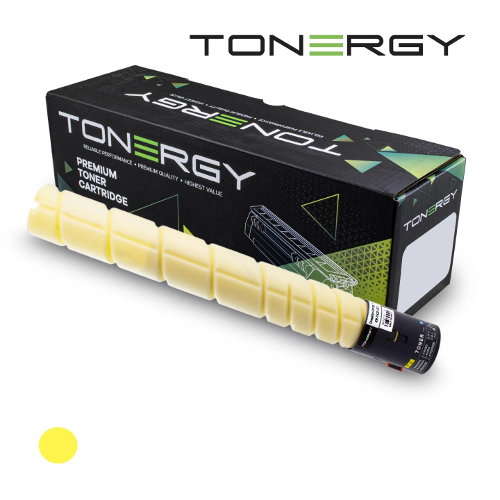 Съвместима тонер касета Tonergy Konica Minolta TN-221/TN-321 A8K3250, Yellow 21k - TONERGY-KM-TN221/321Y