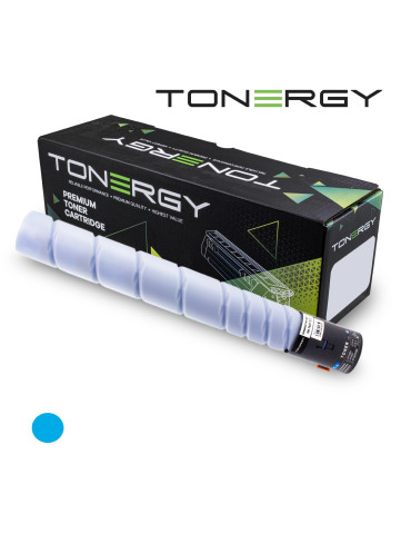 Съвместима тонер касета Tonergy Konica Minolta TN-221/TN-321 A8K3450, Cyan 21k - TONERGY-KM-TN221/321C