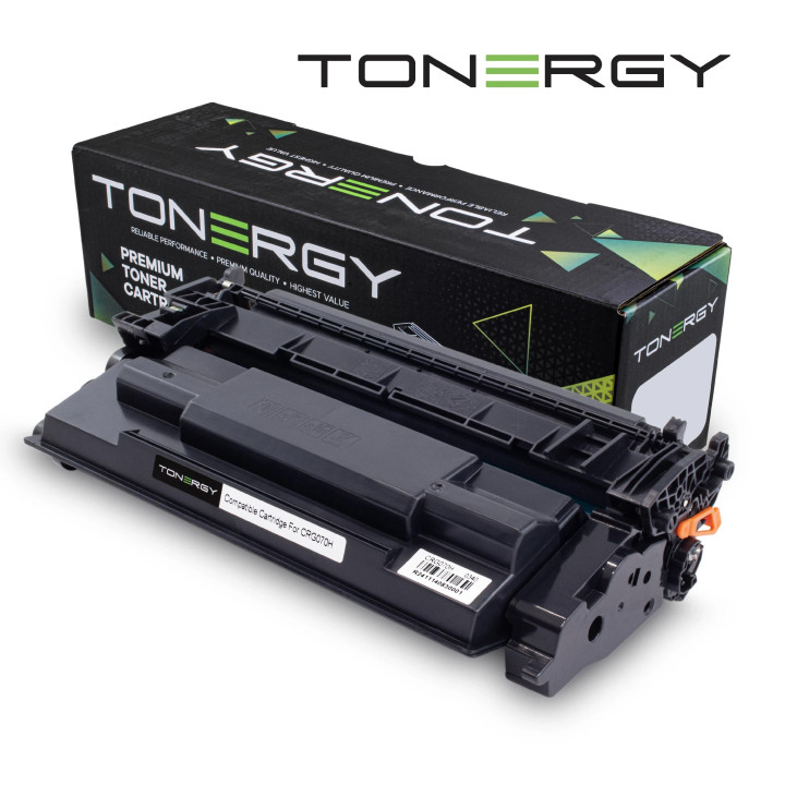 Съвместима тонер касета Tonergy Canon 5640C002 CRG 070H Black, 10.2k - TONERGY-CRG070H