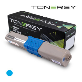 Съвместима тонер касета Tonergy OKI 46508711 Cyan, 3k - TONERGY-OKI-46508711