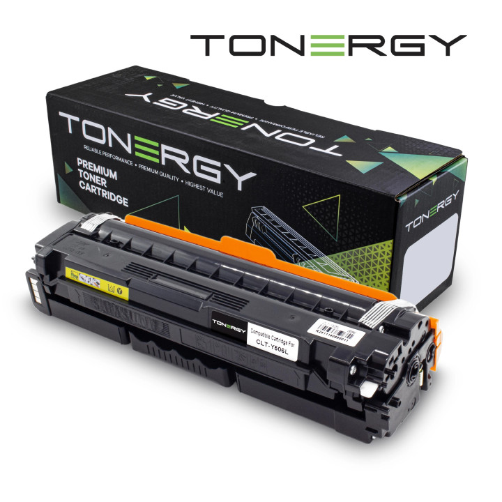 Съвместима тонер касета Tonergy Samsung CLT-Y506L Yellow, 3.5k - TONERGY-CLT-Y506L