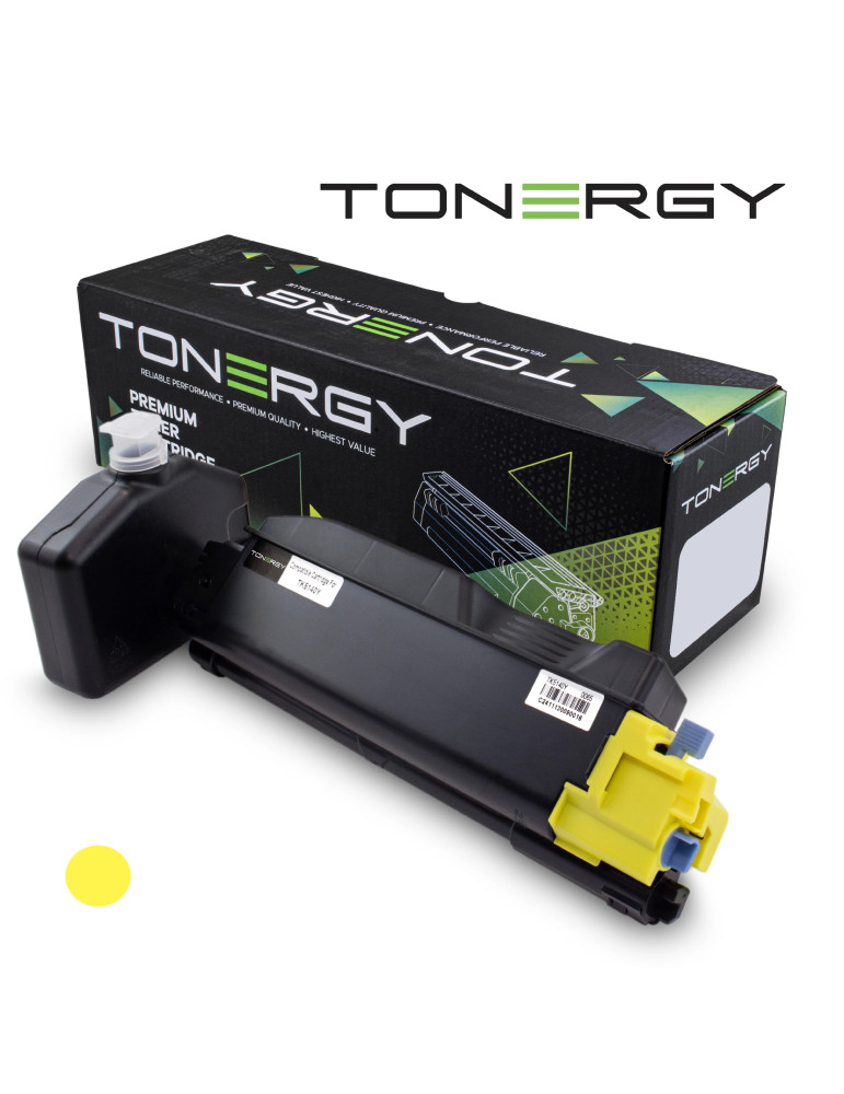 Съвместима тонер касета Tonergy Kyocera TK-5140 Yellow, 5k - TONERGY-TK-5140Y