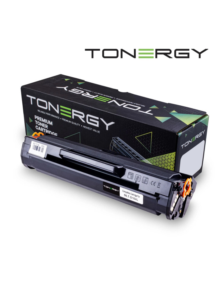 Съвместима тонер касета Tonergy Samsung MLT-D104L Black, High Capacity 5k - TONERGY-MLT-D104L