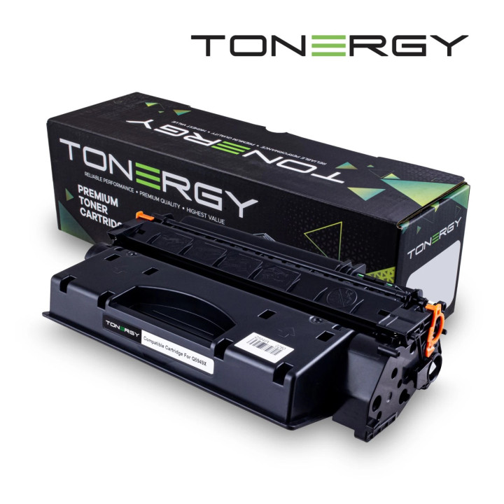 Съвместима тонер касета Tonergy HP 49X Q5949X Canon CRG-708H Black, 6k - TONERGY-Q5949X/CRG-708H