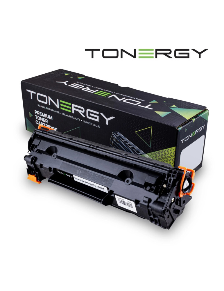 Съвместима тонер касета Tonergy HP 35A CB435A Canon CRG-712 Black, 1.5k - TONERGY-CB435A/CRG-712