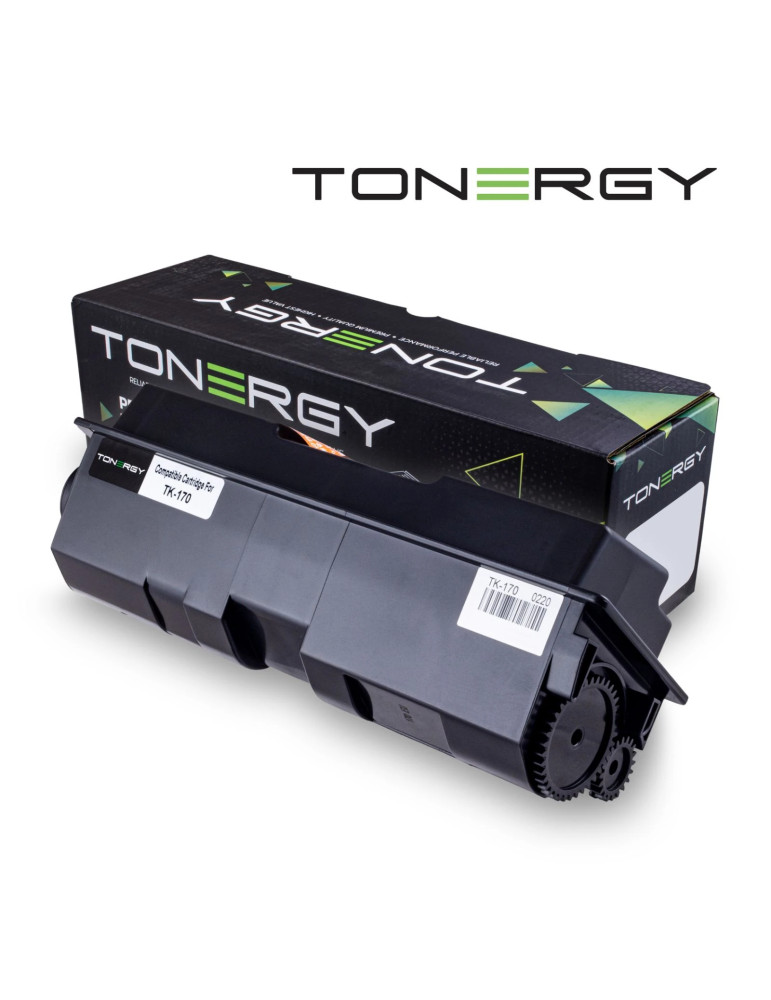 Съвместима тонер касета Tonergy Kyocera TK-170 Black, 7.2k - TONERGY-TK-170