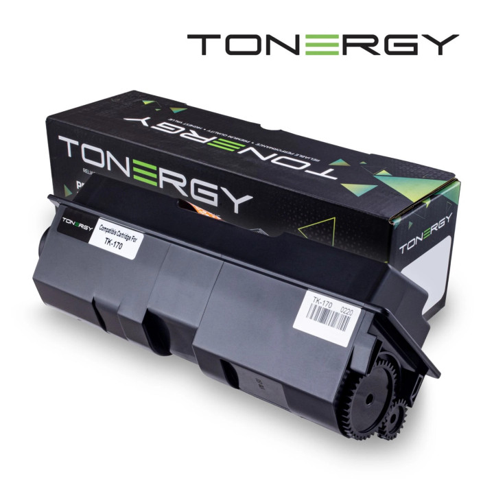 Съвместима тонер касета Tonergy Kyocera TK-170 Black, 7.2k - TONERGY-TK-170