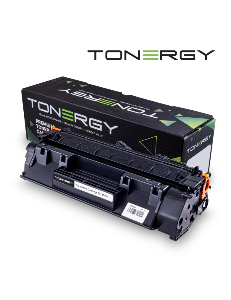Съвместима тонер касета Tonergy HP 49A/53A Q5949A/Q7553A Black, 3k - TONERGY-Q7553A/5949A