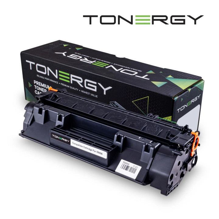 Съвместима тонер касета Tonergy HP 49A/53A Q5949A/Q7553A Black, 3k - TONERGY-Q7553A/5949A