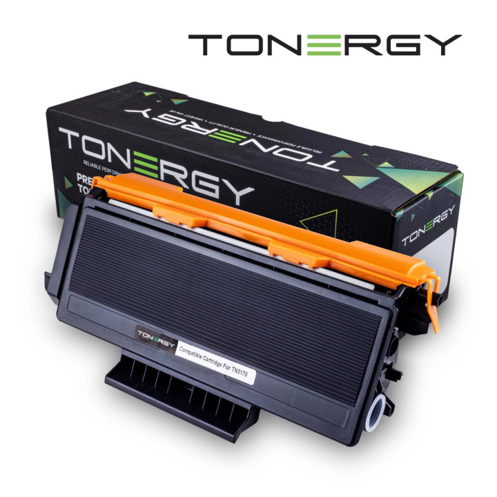 Съвместима тонер касета Tonergy Brother TN-3170 Black, 7k - TONERGY-TN3170