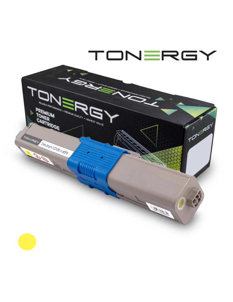 Съвместима тонер касета Tonergy OKI 46508709 Yellow, 3k - TONERGY-OKI-46508709