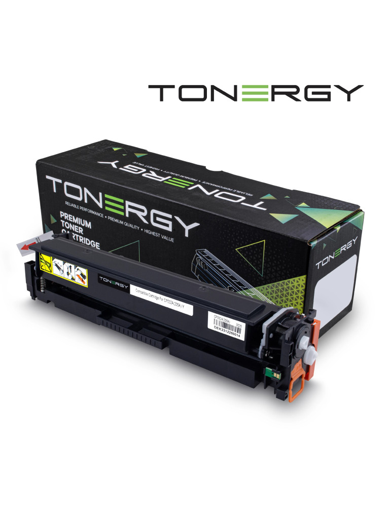 Съвместима тонер касета Tonergy HP 205A CF532A Yellow, Standard Capacity 0.9k - TONERGY-CF532A/205A