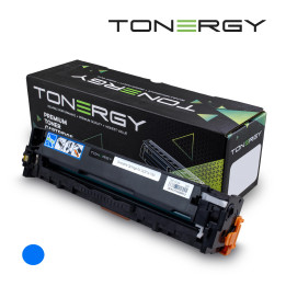 Съвместима тонер касета Tonergy HP 128A CE321A Cyan, Standard Capacity 1.3k - TONERGY-CE321A