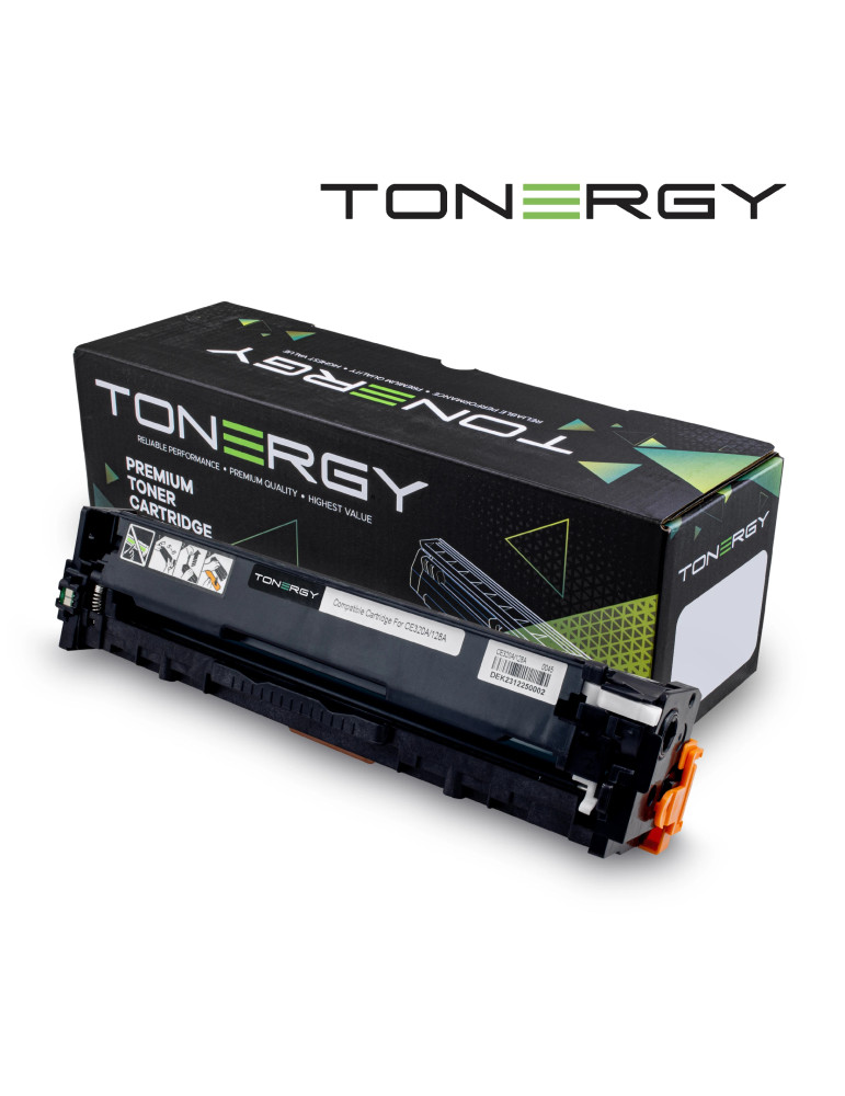 Съвместима тонер касета Tonergy HP 128A CE320A Black, Standard Capacity 2k - TONERGY-CE320A/128