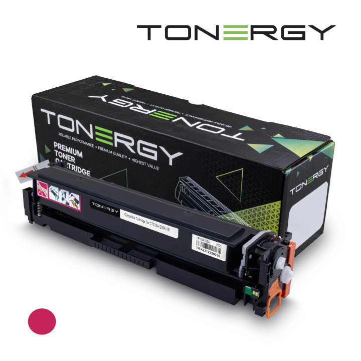 Съвместима тонер касета Tonergy HP 205A CF533A Magenta, Standard Capacity 0.9k - TONERGY-CF533A/205A
