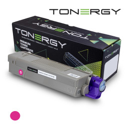 Съвместима тонер касета Tonergy OKI 44315302 Magenta, 6k - TONERGY-OKI-C610-M