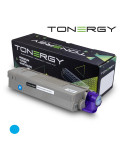 Съвместима тонер касета Tonergy OKI 44315303 Cyan, 6k - TONERGY-OKI-C610-C