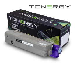 Съвместима тонер касета Tonergy OKI 44315304 Black, 8k - TONERGY-OKI-C610-BK