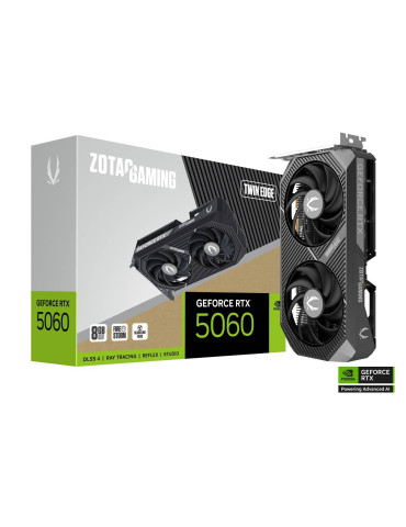 Видео карта ZOTAC GAMING RTX 5060 Twin Edge 8GB GDDR7 - ZT-B50600E-10M