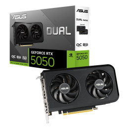 Видео карта Asus DUAL GeForce RTX 5050 OC 8GB GDDR6, 128bit - 90YV0N72-M0NA00