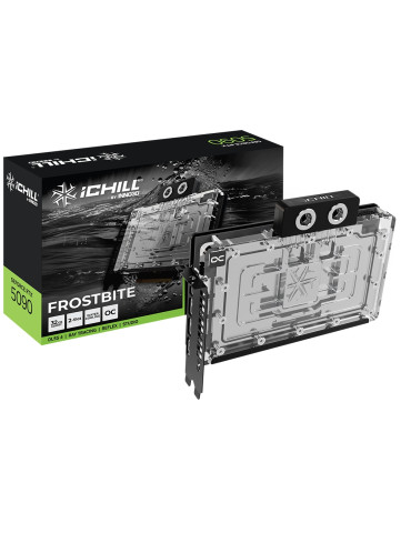 Видео карта Inno3D GeForce RTX 5090 32GB GDDR7 iChill Frostbite - C50903-32D7X-1759FB