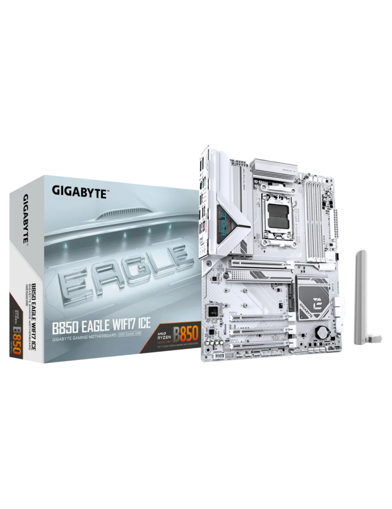 Дънна платка Gigabyte B850 EAGLE WIFI7 ICE, AM5