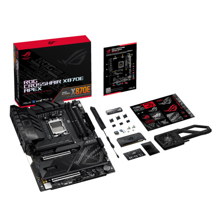 Дънна платка Asus ROG CROSSHAIR X870E APEX WIFI, AM5, DDR5 - 90MB1KR0-M0EAY0