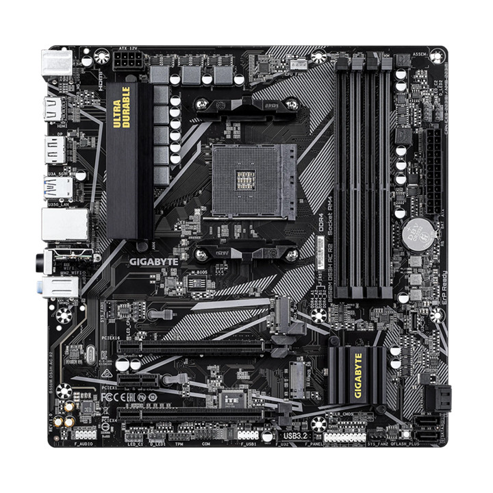 Дънна платка Gigabyte B550M DS3H AC R2, AM4