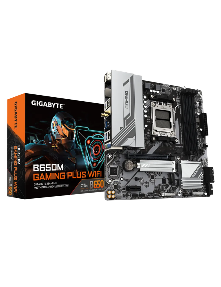 Дънна платка Gigabyte B650M GAMING PLUS WiFi, AM5