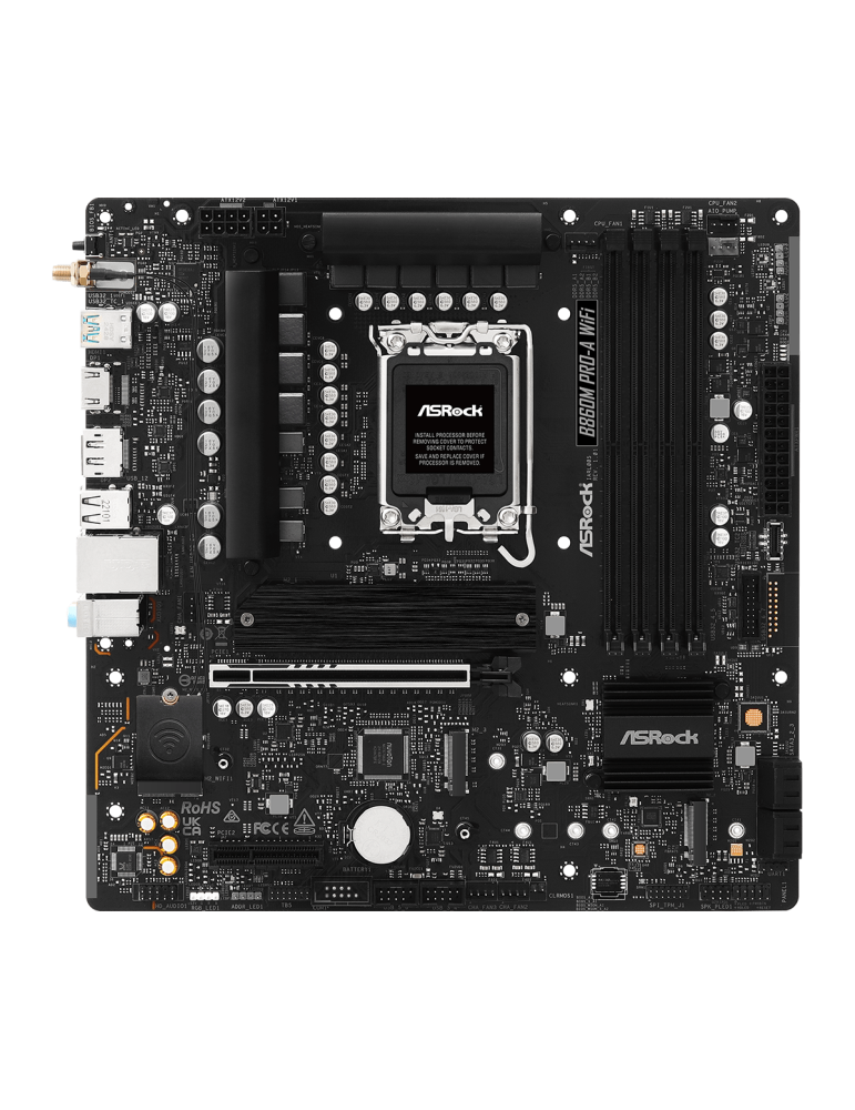 Дънна платка AsRock B860M PRO-A WIFI, LGA1851