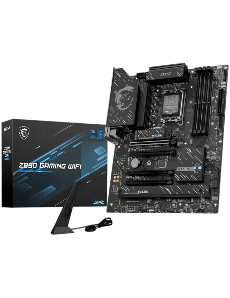 Дънна платка MSI Z890 GAMING WIFI7, LGA1851, DDR5
