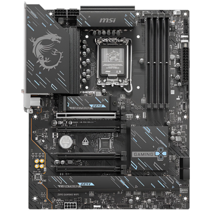 Дънна платка MSI Z890 GAMING WIFI7, LGA1851, DDR5