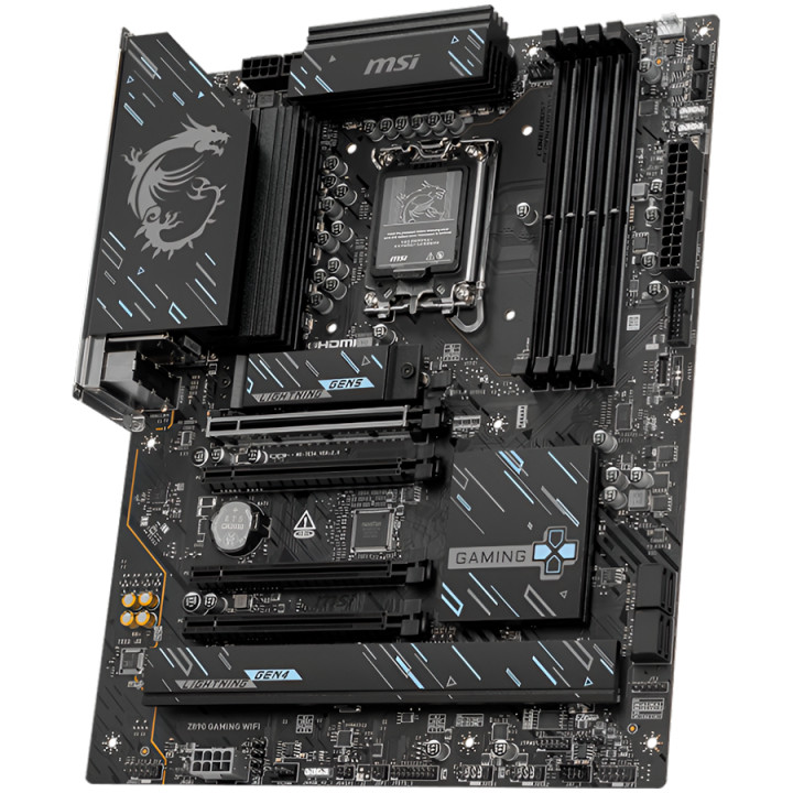 Дънна платка MSI Z890 GAMING WIFI7, LGA1851, DDR5