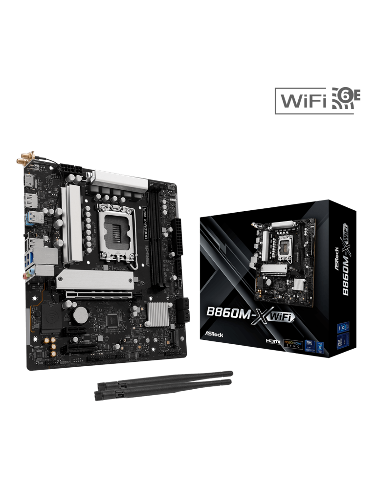 Дънна платка AsRock B860M-X WIFI, LGA1851