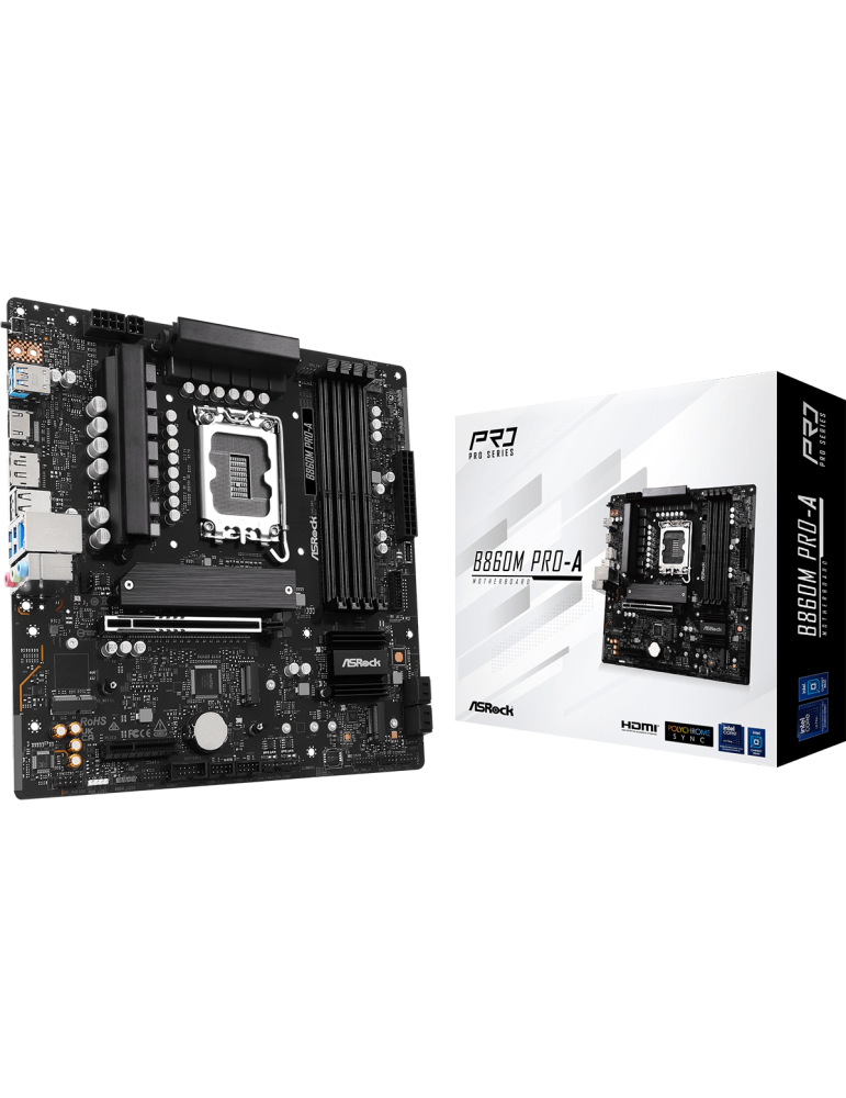 Дънна платка AsRock B860M PRO-A, LGA1851