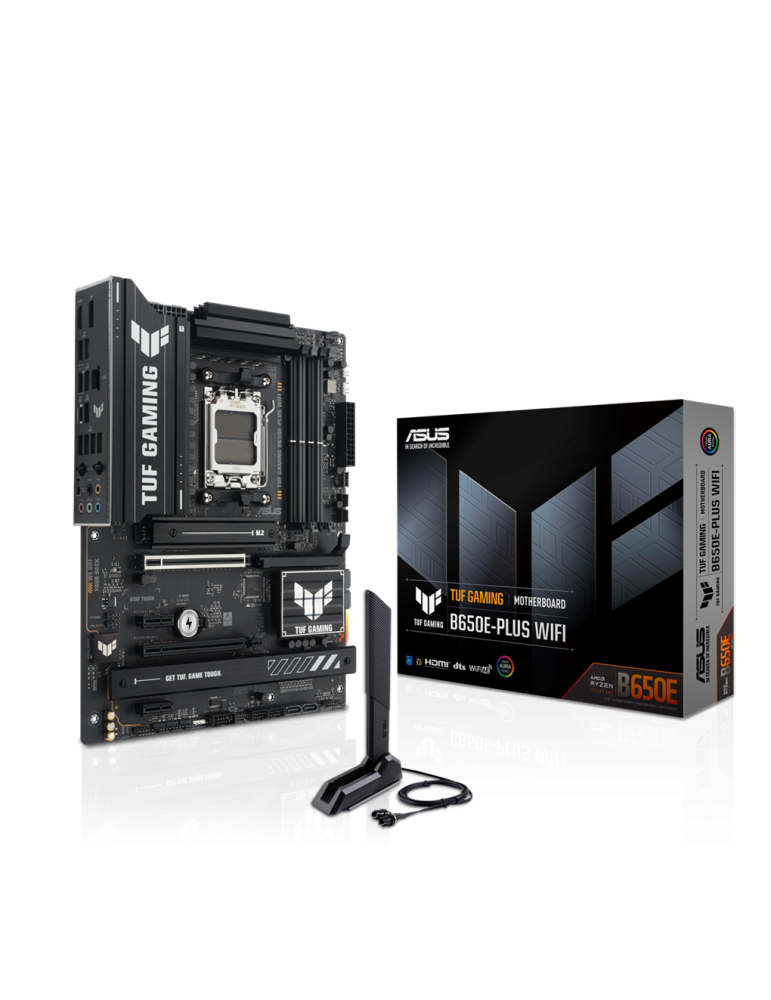 Дънна платка Asus TUF GAMING B650E-PLUS WIFI, AM5 - 90MB1M20-M0EAY0
