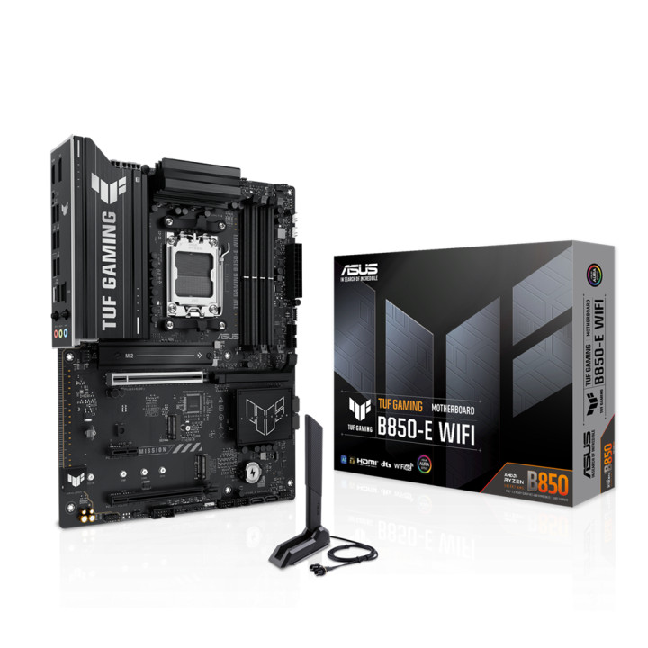 Дънна платка Asus TUF GAMING B850-E WIFI, AM5 - 90MB1L20-M0EAY0