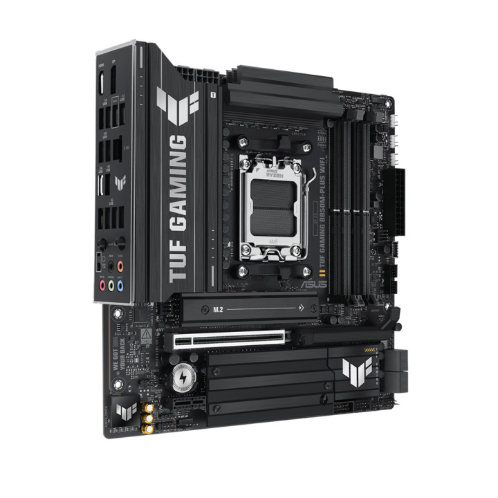 Дънна платка Asus TUF GAMING B850M-PLUS WIFI, AM5 - 90MB1IY0-M0EAY0