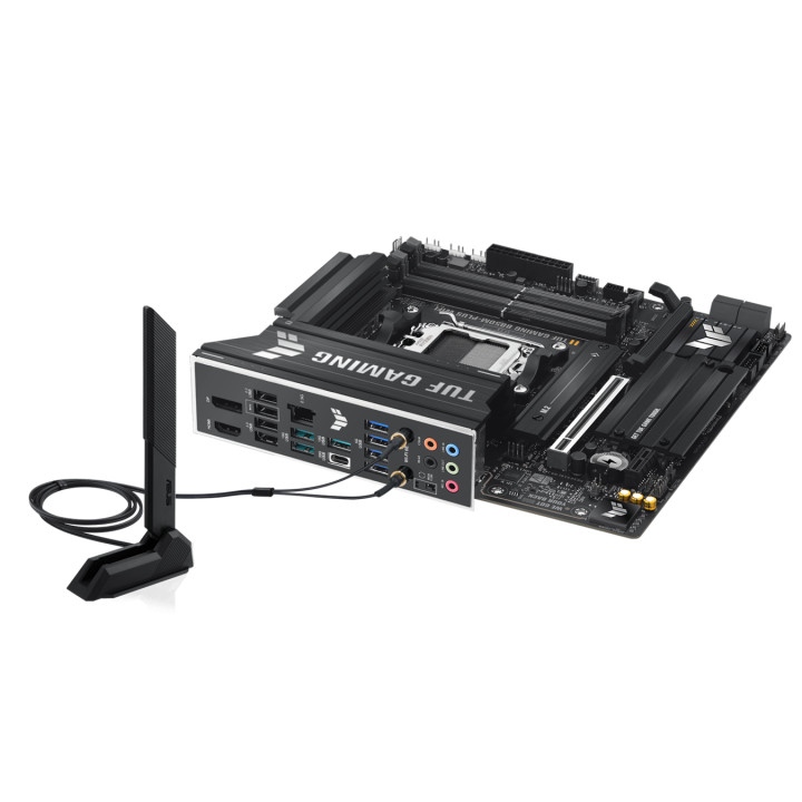 Дънна платка Asus TUF GAMING B850M-PLUS WIFI, AM5 - 90MB1IY0-M0EAY0