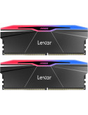 RAM памет Lexar 32GB(2x16GB) DDR5 6000MHz Ares CL28 1.35V Memory with heatsink and RGB lighting, Dual pack, Black Color - LD5U16G60C28BR-RGD