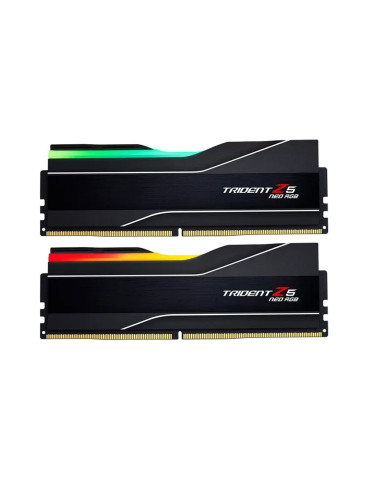 RAM памет G.SKILL 48GB (2x24GB) DDR5 6400MHz Trident Z5 Neo RGB CL32, AMD EXPO - F5-6400J3239F24GX2-TZ5NR