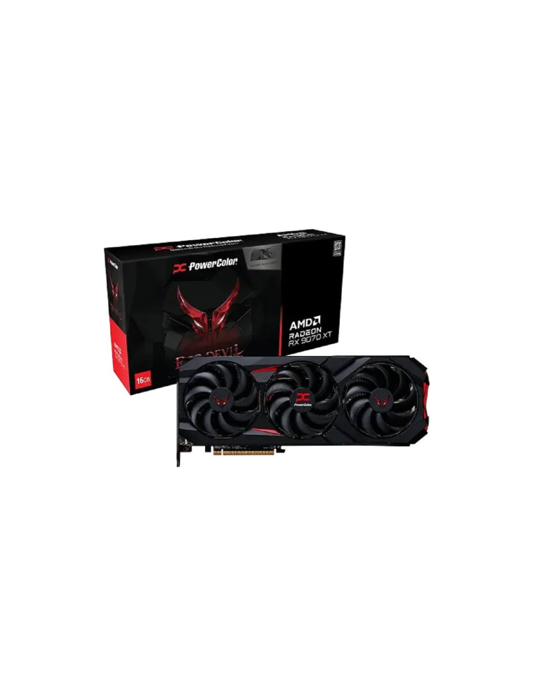 Видео карта PowerColor Radeon RX 9070 XT Red Devil 16GB GDDR6 Backplate Special Edition - 1A1-G00425900H