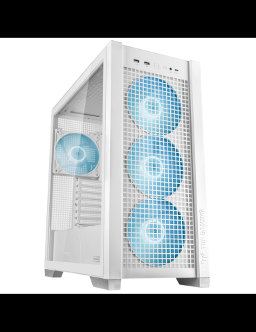 Геймърски компютър ION TUF GAMING GT302, ARGB, White с процесор Intel Core Ultra 7 265KF и видео карта TUF Gaming RTX 5070 TI OC 16GB GDDR7 WHITE, 256bit, RAM 32GB(2x16GB) DDR5 6400MHz,  SSD nvme 1TB NVMe, WiFi