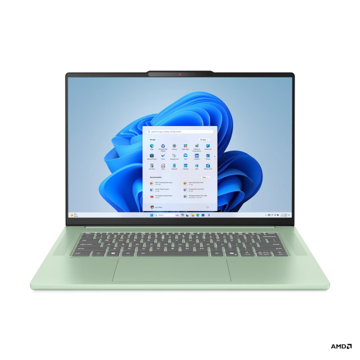 Лаптоп Lenovo IdeaPad SLIM 5 15, AMD Ryzen 7 7735HS, 15.3", 16GB RAM, 512GB SSD, Integrated AMD Radeon 680M Graphics - 83J30054BM