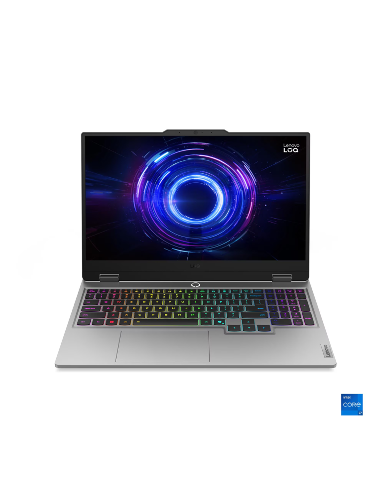 Лаптоп Lenovo LOQ 15IRX10, Intel Core i7-13650HX, 15.6", 24GB (2x 12GB) RAM, 1TB SSD, NVIDIA GeForce RTX 5060 8GB GDDR7 - 83JE00AABM