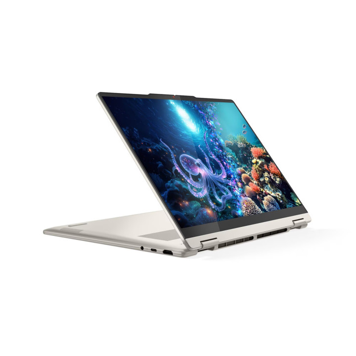 Лаптоп Lenovo Yoga 7 2in 1, AMD Ryzen AI 5 340, 14", 24GB RAM, 1TB SSD, Integrated AMD Radeon 840M Graphics, Win 11 Home - 83JR000XBM