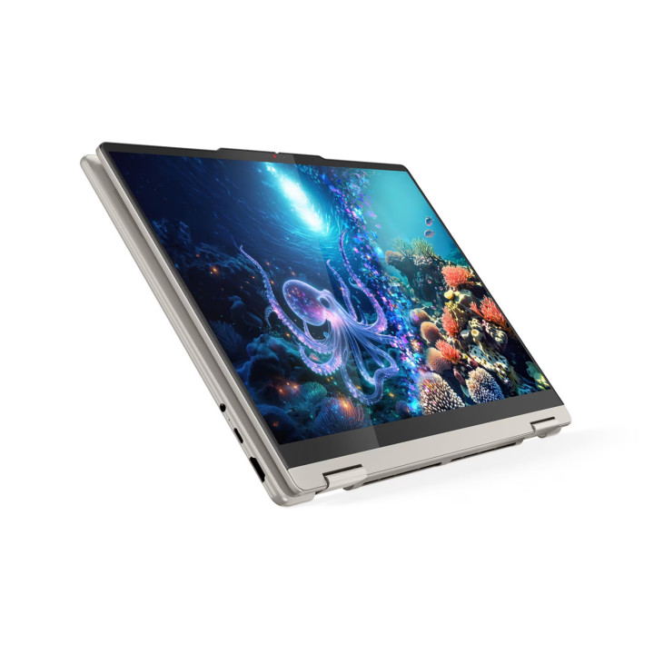 Лаптоп Lenovo Yoga 7 2in 1, AMD Ryzen AI 5 340, 14", 24GB RAM, 1TB SSD, Integrated AMD Radeon 840M Graphics, Win 11 Home - 83JR000XBM